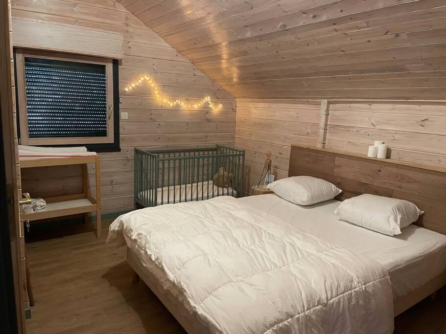 Le Chalet Blanc De Gerardmer Avec Spa Exteriör bild