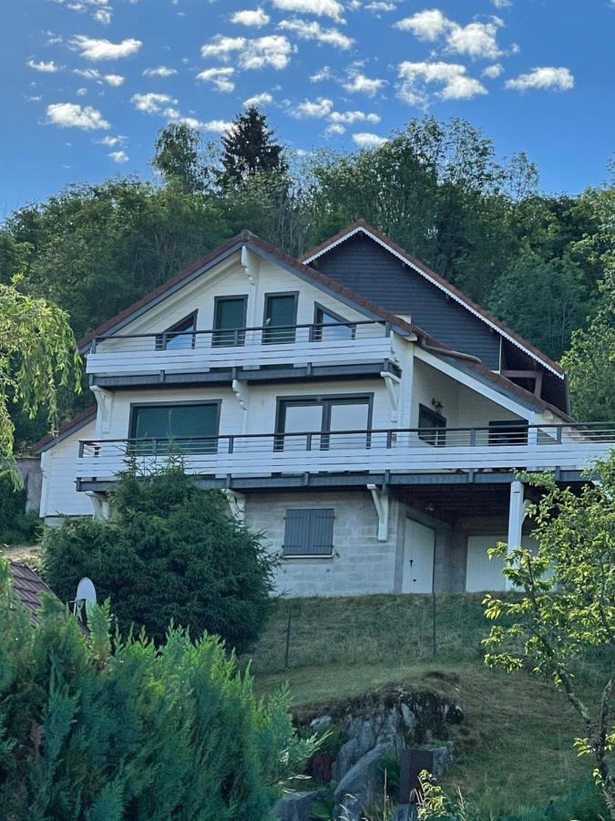 Le Chalet Blanc De Gerardmer Avec Spa Exteriör bild