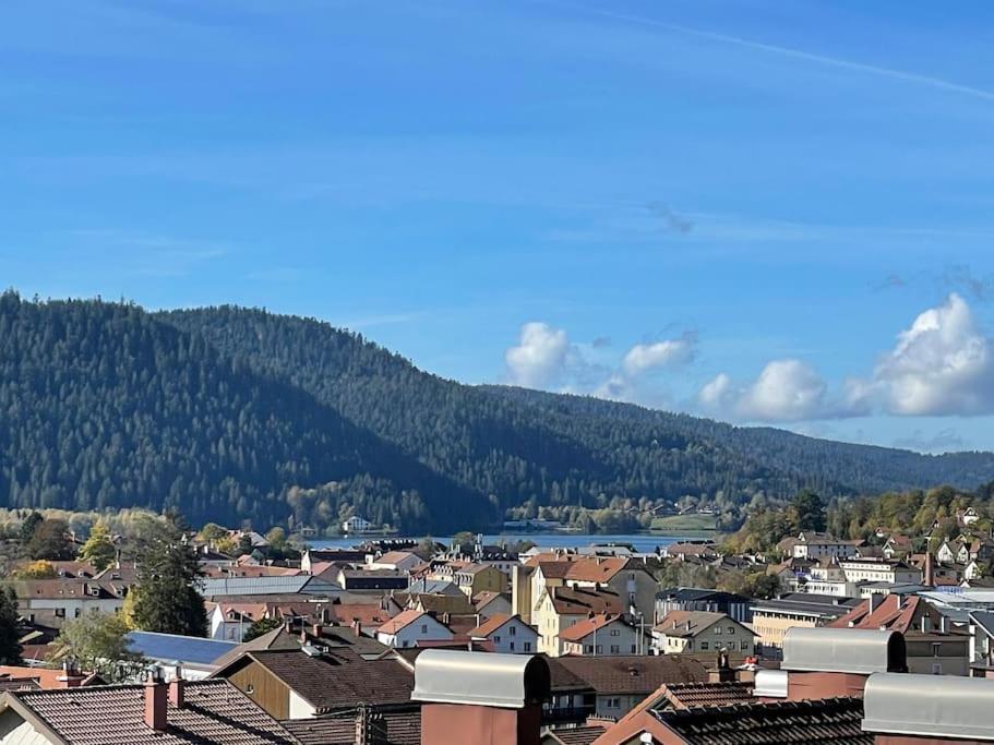 Le Chalet Blanc De Gerardmer Avec Spa Exteriör bild