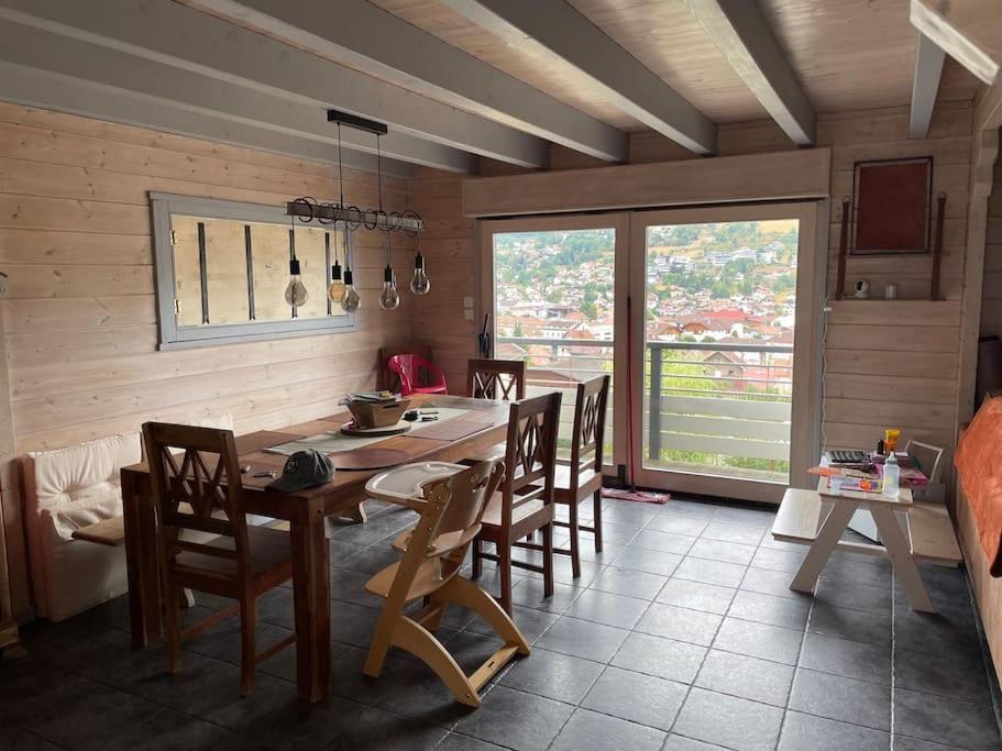 Le Chalet Blanc De Gerardmer Avec Spa Exteriör bild
